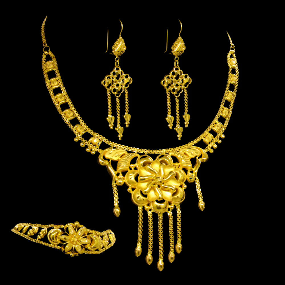 21K Short Necklace Set – SW24975